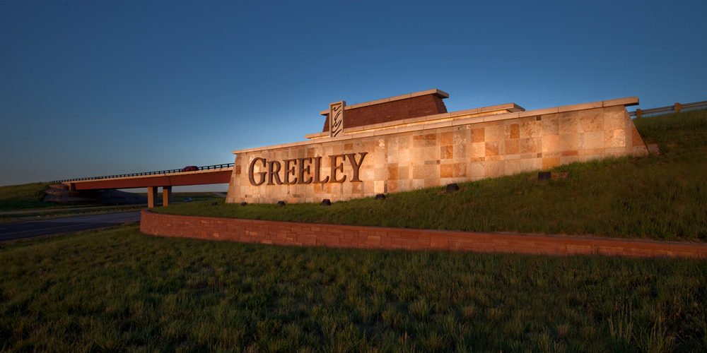 Greeley West Gateway -Monument Sign