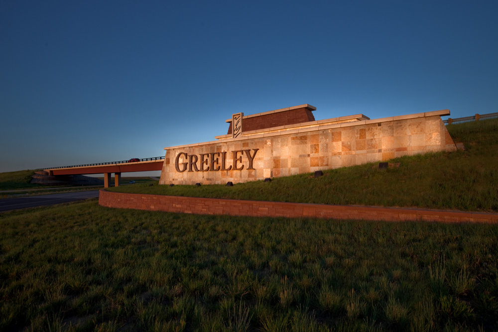 Greeley West Gateway -Monument Sign