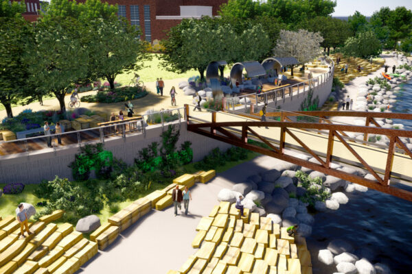 Poudre River White Water Park Rendering