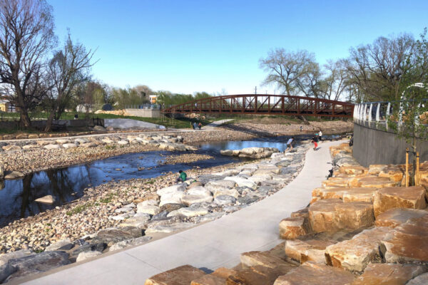 Poudre River Whitewater Park Features