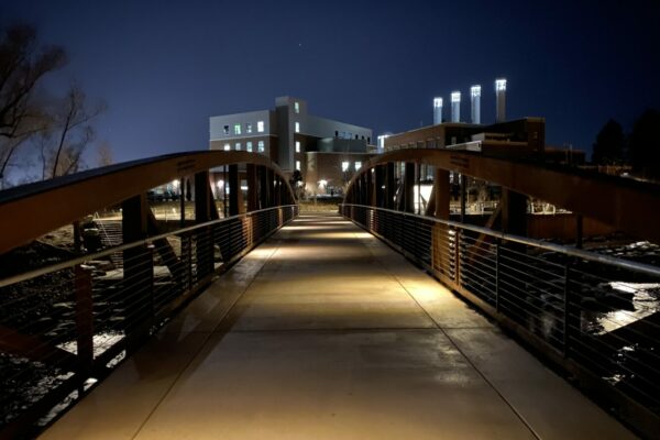 Poudre River Whitewater Park - Pedestrian Bridge