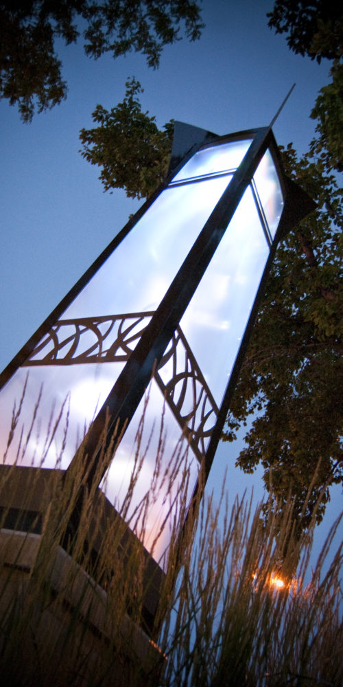 College Ave. & Harmony Road Light Column