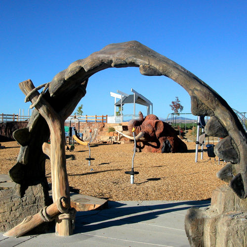 Fossil Creek Park - Theme Design - Shark Jaw Archway