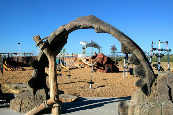 Fossil Creek Park - Theme Design - Shark Jaw Archway