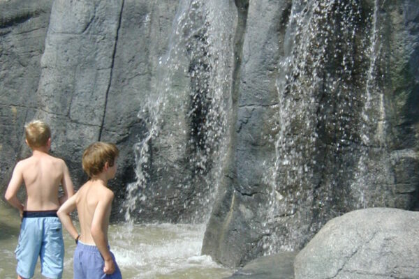 Fossil Creek Park - Waterfall