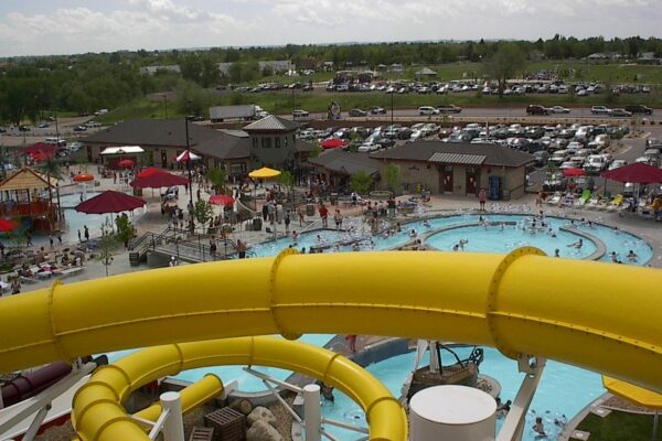 Pirates Cove Water Park - Slide Tower View