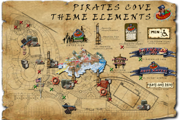 Pirates Cove Water Park - Theme Design Plan