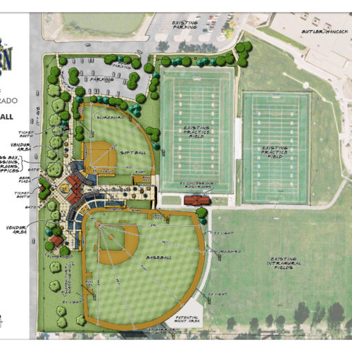 UNC Baseball / Softball Complex Master Plan