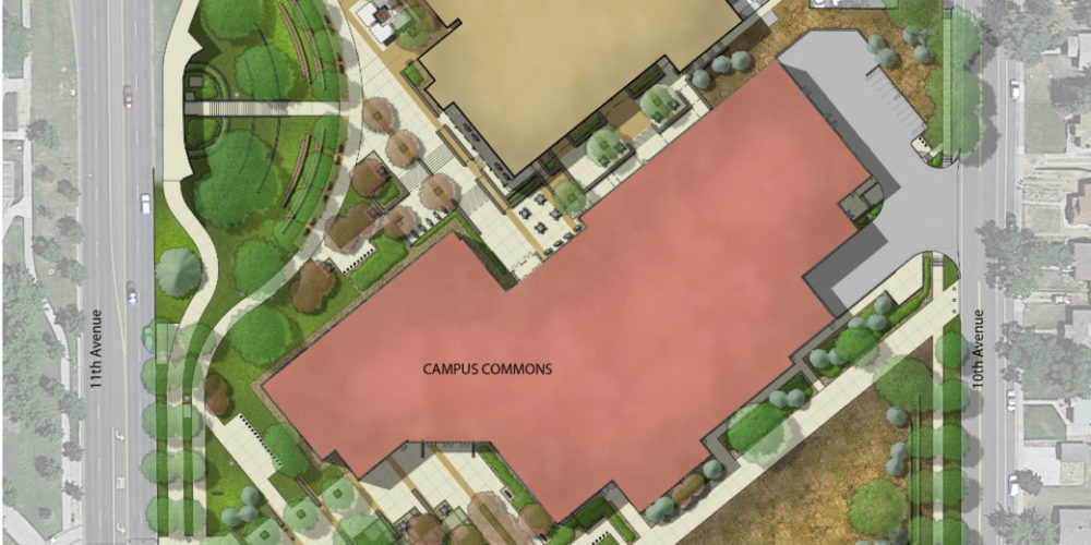 UNC Commons Plan Rendering