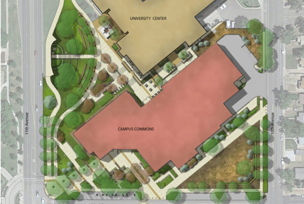 UNC Commons Plan Rendering