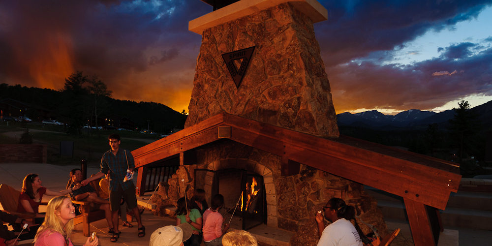 YMCA of the Rockies - Evening Around the Fireplace