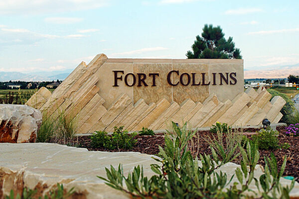 Fort Collins Entry Monument Sign - 392 Interchange