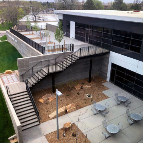 CSU Nancy Richardson Design Center Birds Eye