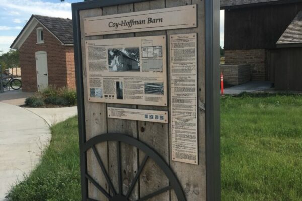 Coy Hoffman Historic Preservation - Interpretive Sign