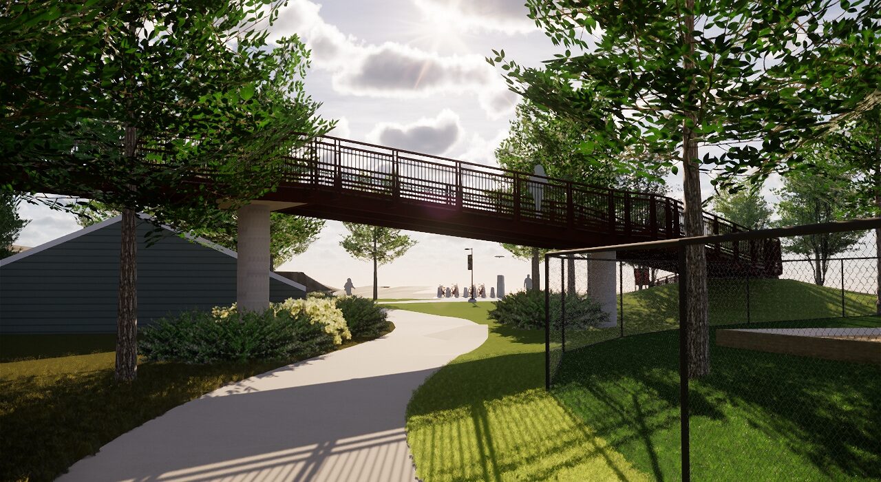 CU 19th Street Bridge Boulder Bike Path Crossing