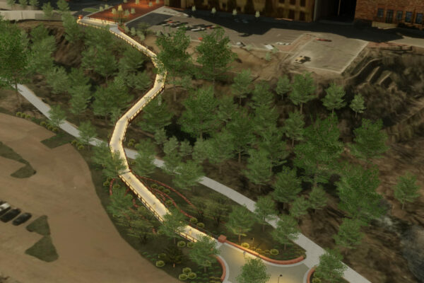 CU 23rd Street Bridge Lighting Rendering